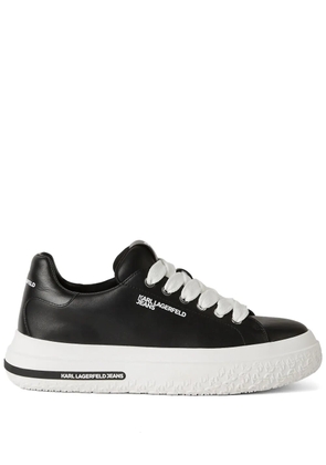 Karl Lagerfeld Jeans leather sneakers - Black