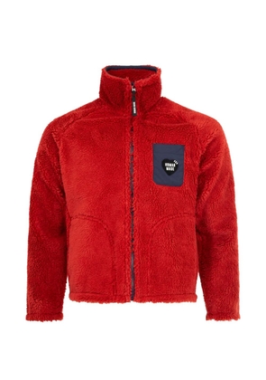 Human Made polar zip fleece jacket - Red