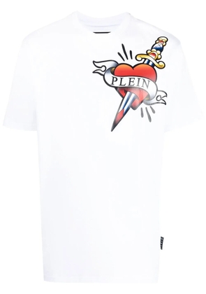 Philipp Plein graphic-print T-shirt - White