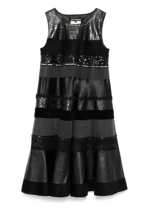 Junya Watanabe bead embellishment dress - Black