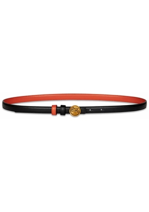 ETRO Pegaso-plaque reversible belt - Black