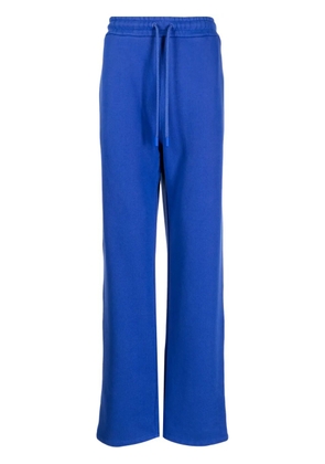 Off-White Moon Tab cotton track pants - Blue