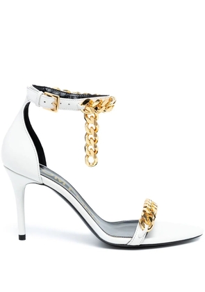 TOM FORD chain-embellished sandals - White