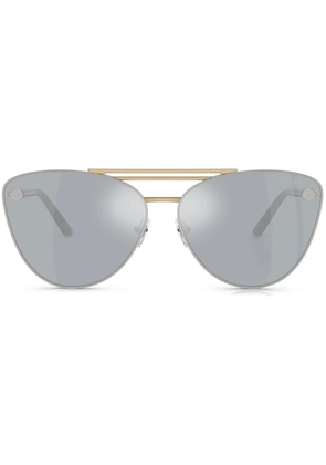 Versace Eyewear cat-eye sunglasses - Silver