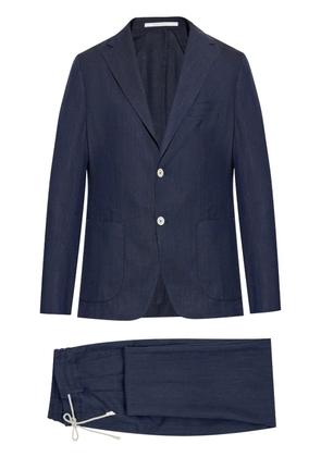 Eleventy single-breasted suit - Blue