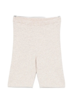 BOMPARD elasticated-waist shorts - Neutrals