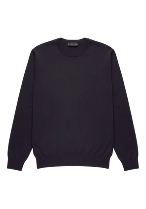 Brooks Brothers crew-neck merino wool sweater - Blue