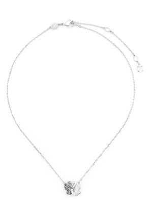 Swarovski Swan pendant necklace - Silver