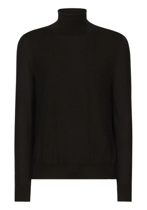 Dolce & Gabbana Roll neck jumper - Black