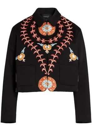 Giambattista Valli Silk Road jacket - Black