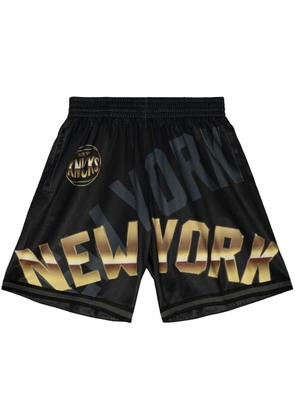 Mitchell & Ness 'NBA NY Knicks' Big Face 4.0 shorts - Black