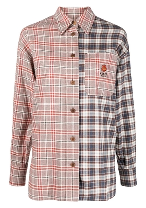 Kenzo mix-print shirt - Red