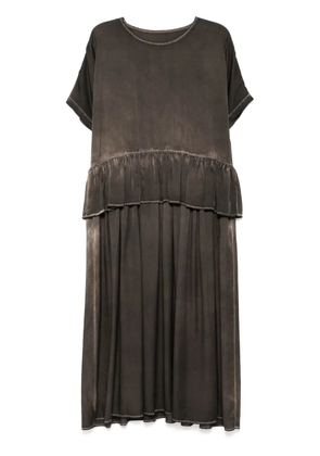 Uma Wang Abril dress - Brown