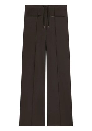 Courrèges tracksuit interlock low-rise baggy pants - Black
