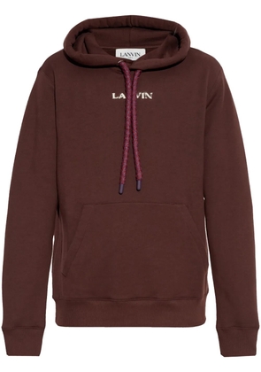 Lanvin logo-embroidered hoodie
