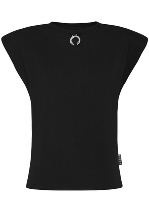 Philipp Plein ring-embellished padded tank top - Black
