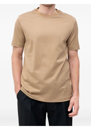 BOSS cotton T-shirt - Neutrals