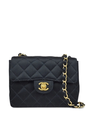 CHANEL Pre-Owned 2000 mini square Classic Flap shoulder bag - Black