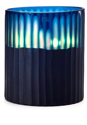 Onno Royal tonal-design candle - Blue