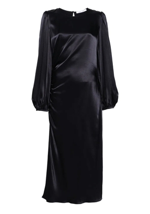 SAMSOE SAMSOE Saelvira ruched midi dress - Blue