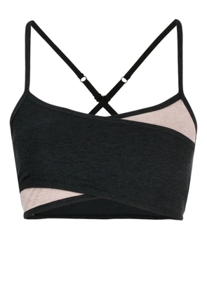 Beyond Yoga Blocked at Your Leisure bra top - Black