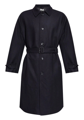 Bally classic-collar trench coat - Black