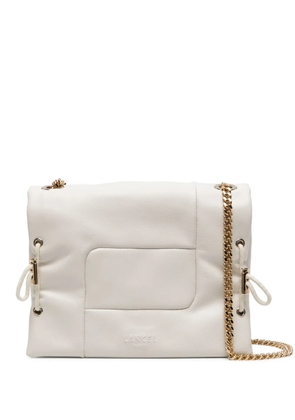 Lancel small Billie leather crossbody bag - White