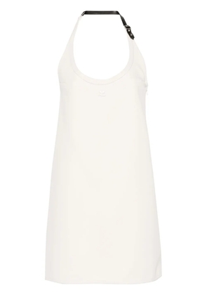 Courrèges Babydoll mini dress - Neutrals