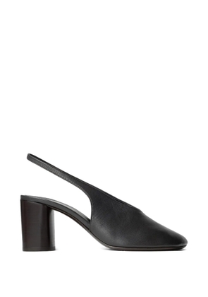 LEMAIRE square-toe slingback pumps - Brown