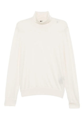 TOM FORD roll-neck knitted top - Neutrals
