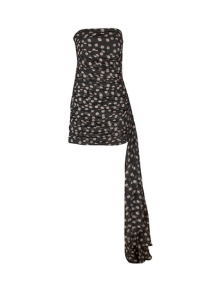 Raquel Diniz Ambra polka-dot minidress - Black