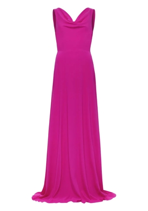 AZEEZA Saunder charmeuse gown - Pink
