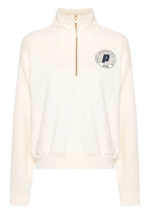 Sporty & Rich logo-print sweatshirt - Neutrals