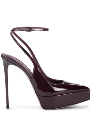 Le Silla 140mm Uma slingback pumps - Red
