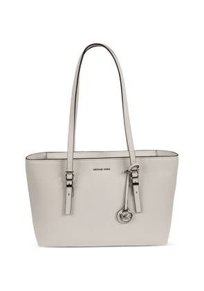 Michael Kors buckle leather tote bag - Grey