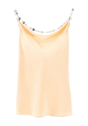 Rabanne chain-strap top - Neutrals