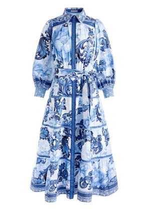 alice + olivia Geneva midi dress - Neutrals