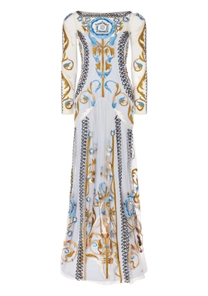 Temperley London Alessia maxi dress - Blue