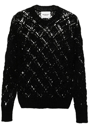 MARANT ÉTOILE Joey open-knit jumper - Black