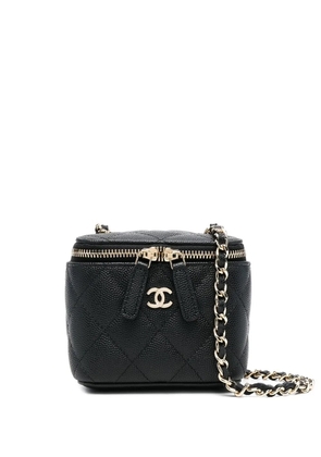 CHANEL Pre-Owned 2021 mini crossbody bag - Black