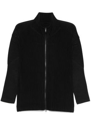 Homme Plissé Issey Miyake plissé jacket - Black