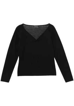 Versace Pre-Owned 2000s wool jumper - Black