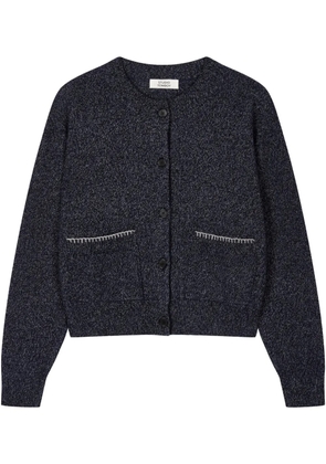 TOMBOY round-neck cardigan - Blue