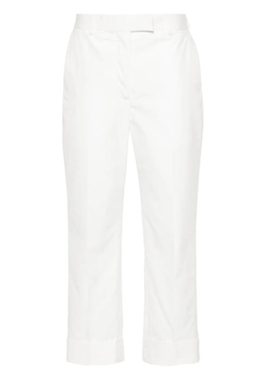 Thom Browne high-waisted tailored trousers - White