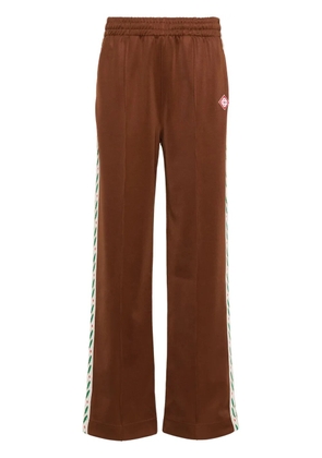 Casablanca Laurel straight-leg track pants - Brown