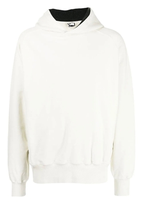 GR10K Compass crew-neck hoodie - White