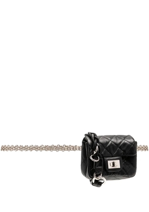 CHANEL Pre-Owned 2008 ankle waist bag - Black