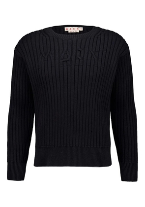 Marni ribbed-knit jumper - Black