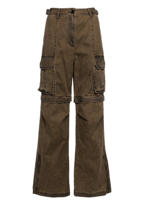 Juun.J detachable cargo pants - Brown