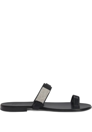 Giuseppe Zanotti Flavien leather sandals - Black